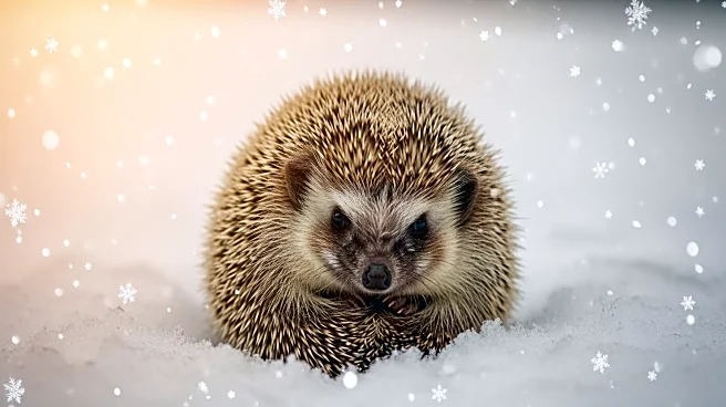 Couple Rescues Struggling Hedgehog in Snow, Saving Its Life