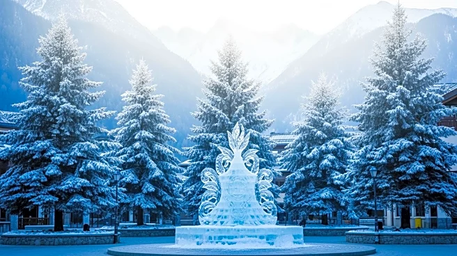 Mountain Towns Proceed with Ice Festival Despite Lack of Winter Weather