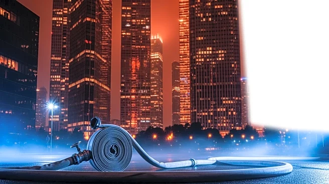 South Korean Firefighters Battle Major Blaze in Seoul's Gangnam District, Evacuate Residents