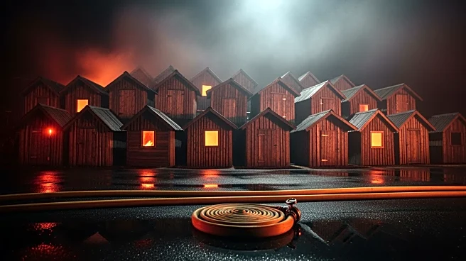 South Korean Firefighters Battle Major Blaze in Seoul's Last Shanty Town