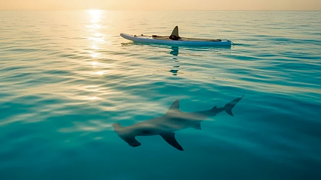 Paddleboarder in Miami Encounters Rare Hammerhead Shark, Captures Viral Footage