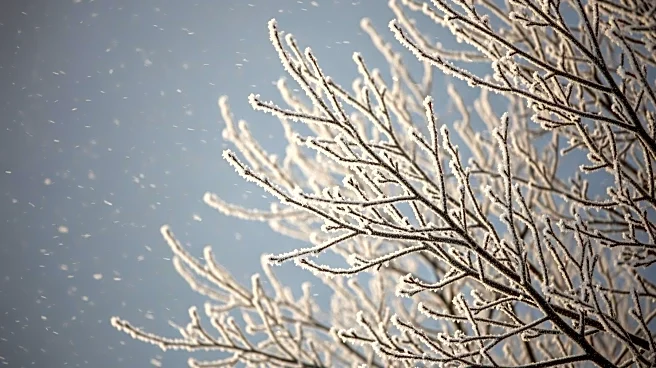 Blustery and Cold Weather Hits New York City Area
