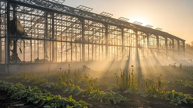 Woldhuis Farms Sunrise Greenhouse Experiences Fire, Food Court and Greenhouse Destroyed