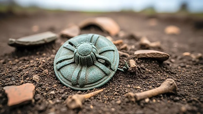 Anglo-Saxon Burial Site in Suffolk Unveils Rare Archaeological Finds