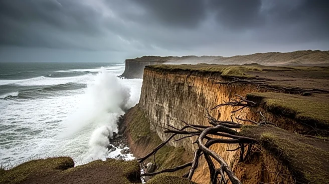 Suffolk Faces Coastal Erosion and Protests Amidst Rainy Week