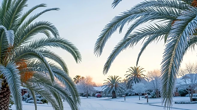 Rare Snowfall and Freezing Temperatures Hit Parts of Florida