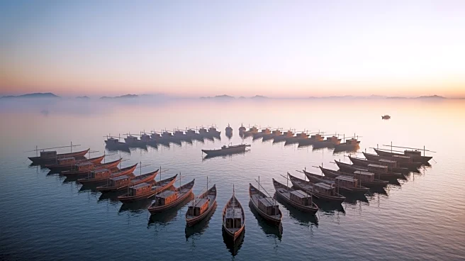 Chinese Fishing Boats Assemble in Formation Near Taiwan Amid Rising Tensions