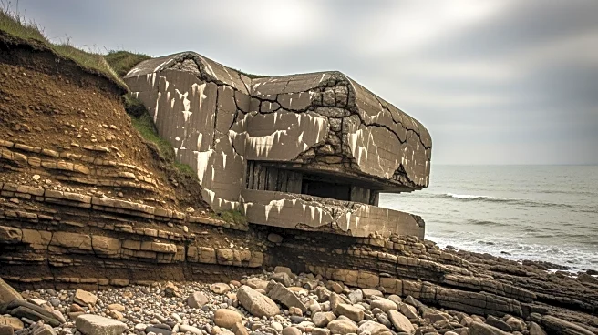 Erosion Threatens Historic Cold War Nuclear Bunker on East Yorkshire Coast