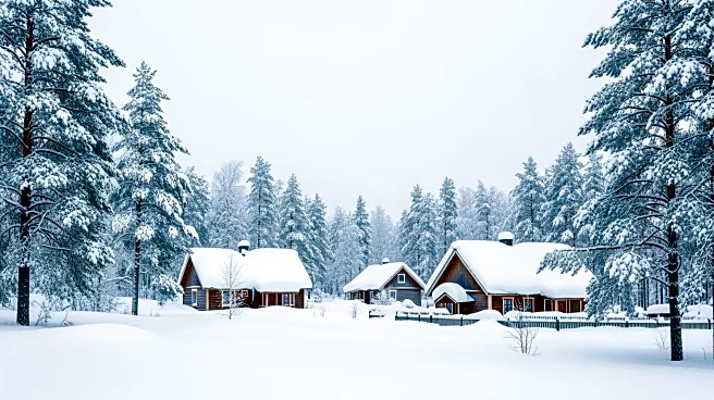 Record Snowfall Buries Russian Town Amid Arctic Blast