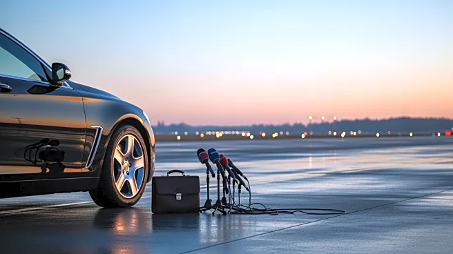 President Trump Engages with Reporters Before Departing for Davos