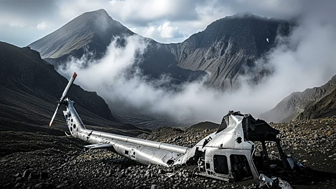 Rescuers Spot Wreckage of Missing Helicopter Near Japan's Mount Aso
