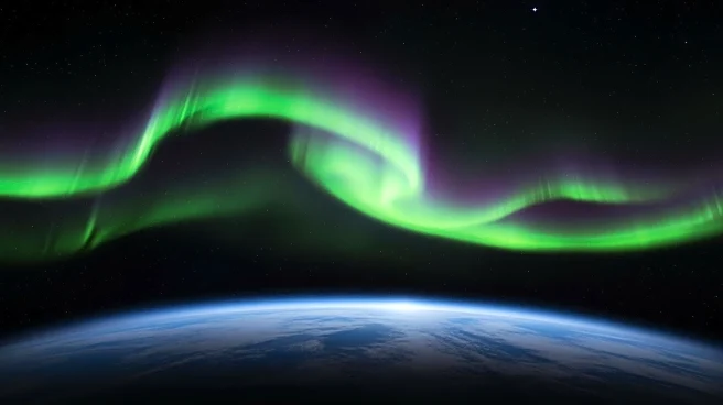Stunning Northern Lights Captured from International Space Station