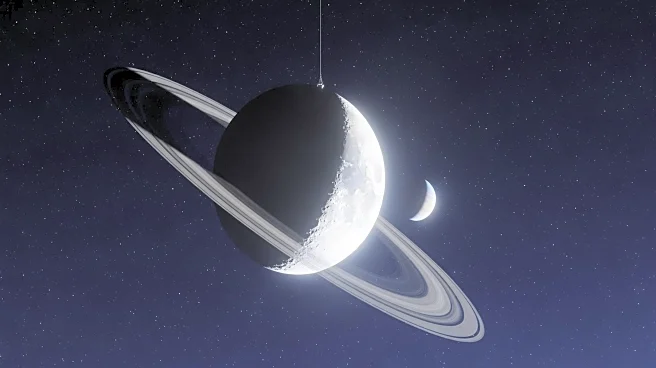 Saturn and Moon Conjunction Offers Rare Celestial Event for Skywatchers