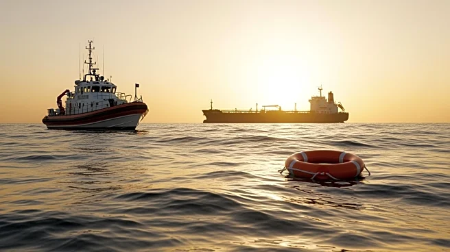 US Coast Guard and Tanker Crew Rescue Belgian Rower in Atlantic Ocean