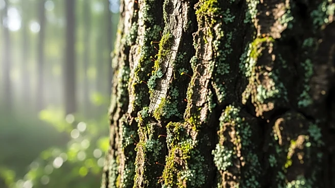 Tree Bark Microbiota's Role in Climate-Active Gas Cycling Explored