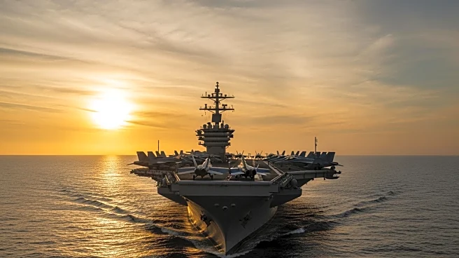 U.S. Deploys Carrier Group to Middle East Amid Tensions with Iran