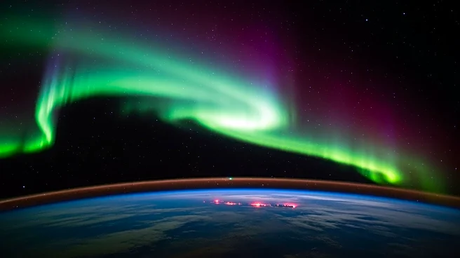 NASA Captures Stunning Aurora Display from International Space Station