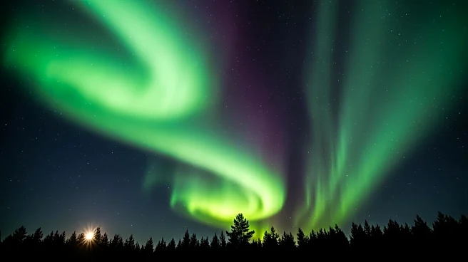 Coronal Mass Ejection from Sun Causes Widespread Northern Lights Display