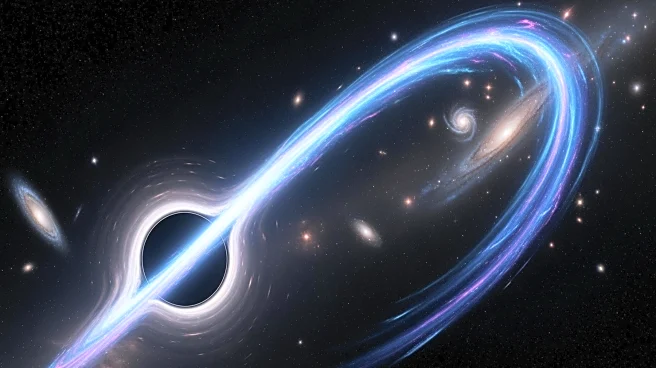 Astronomers Uncover Gigantic Wobbling Black Hole Jet, Redefining Galactic Evolution