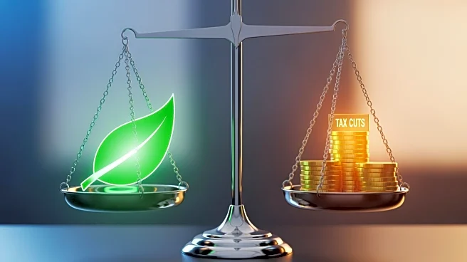 House Republican Tax Cuts Impact Clean Energy and Climate Initiatives