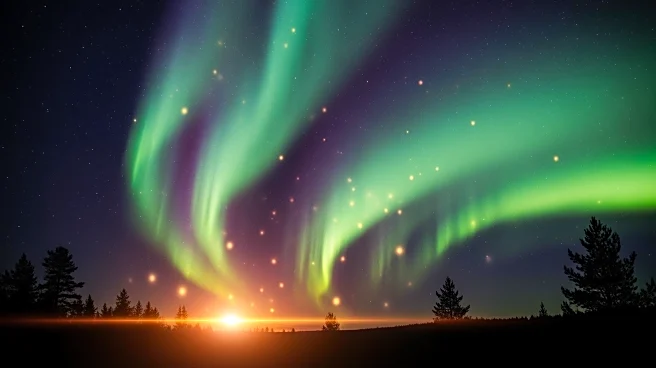 Solar Storm Causes Northern Lights to Appear in Unusual Locations