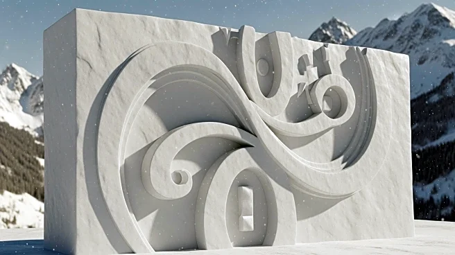 International Snow Sculpture Championships Begin in Breckenridge, Attracting Global Artists