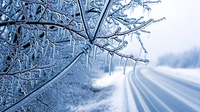 Winter Storm in Nashville Brings Dangerous Ice Coating, Threatening Roads and Power Lines