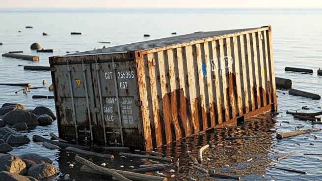 Cargo Ship Container Losses Lead to Debris on England's South Coast