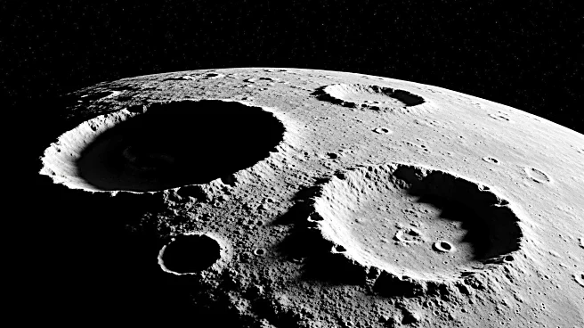 Lunar Craters Offer Stunning Views During First Quarter Moon