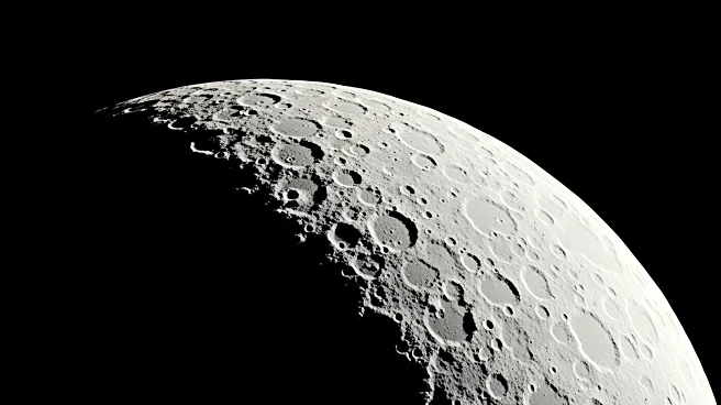 Exploring Lunar Craters During the First Quarter Moon