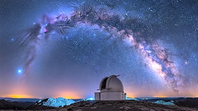 Milky Way Captured in Stunning Panorama Over Gemini South Observatory