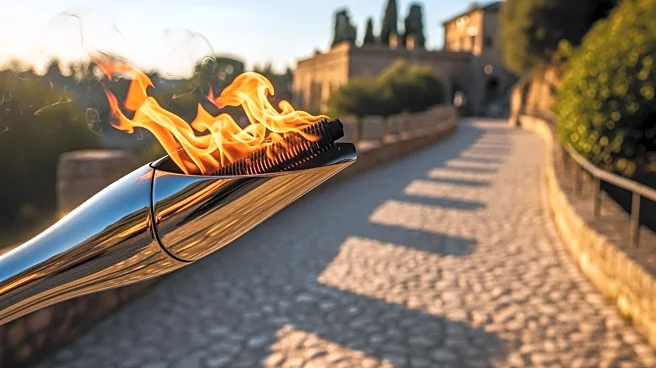 Hudson Williams and Connor Storrie Participate in Olympic Torch Relay in Italy