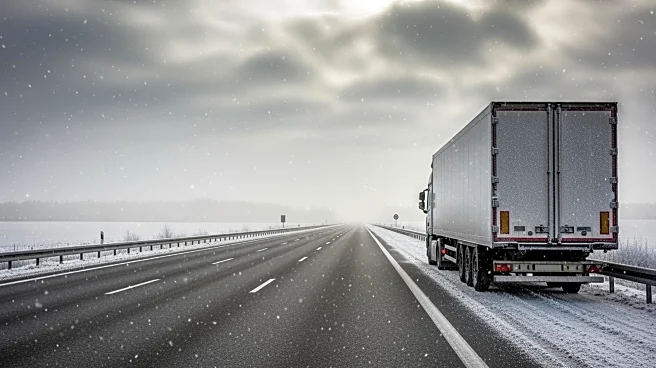 Logistics Carriers Issue Alerts as Winter Storm Disrupts U.S. Operations