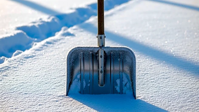 Health Officials Warn of Heart Risks from Snow Shoveling