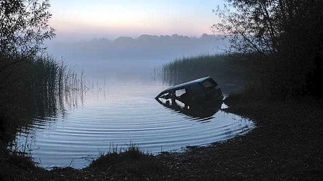 Suspected Burglars' Vehicle Crashes into Lake, Resulting in Fatality During Police Pursuit