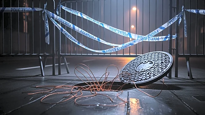 Los Angeles Police Arrest Suspect After Manhole Barricade During Copper Wire Theft