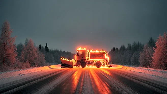 Snowplow Fire on I-476 in Pennsylvania Disrupts Traffic