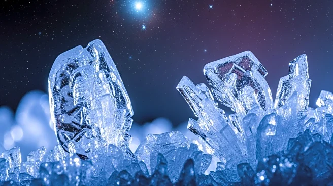 Study Reveals Space Ice as Potential Origin of Life's Building Blocks