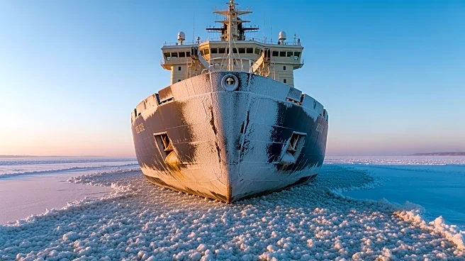 US Coast Guard Initiates Icebreaking Operations in New York Harbor Amid Deep Freeze