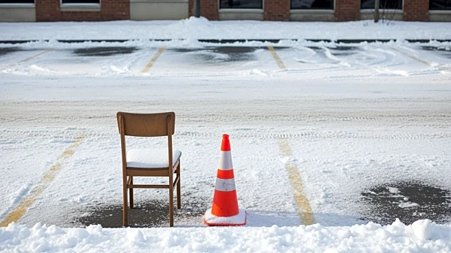 Pittsburgh Residents Use Parking Chairs to Reserve Spots After Record Snowfall
