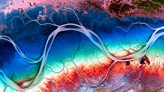 NASA-ISRO Radar Mission Unveils Mississippi River Delta's Surface Details