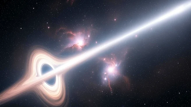 Astronomers Track Cosmic Jet from First Imaged Black Hole M87*