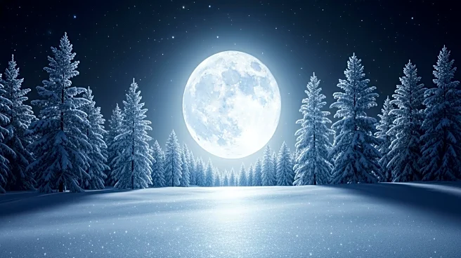 February's Snow Moon Peaks, Offering a Bright Night Sky Experience