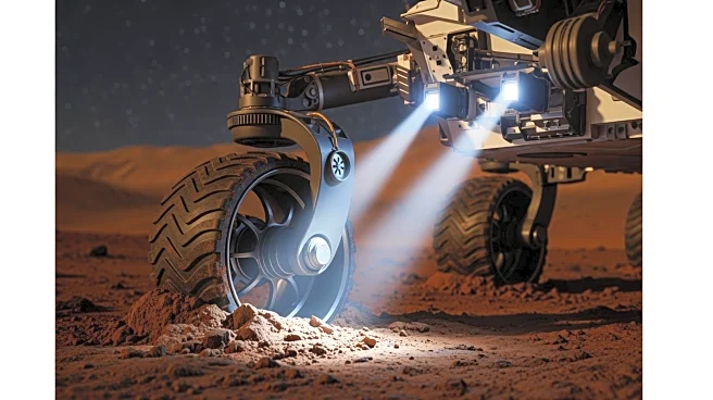 NASA's Curiosity Rover Illuminates Mars' Night with LED Technology