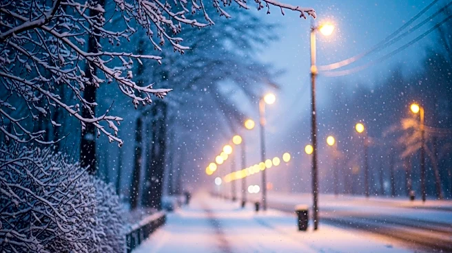 Snow Showers Expected in Detroit with More Snow Forecasted for Friday