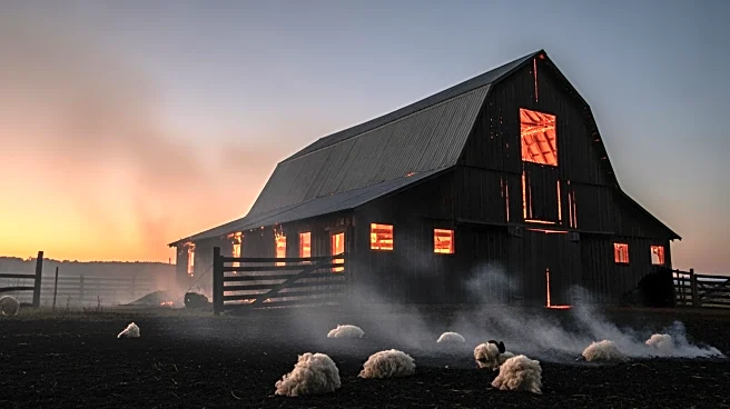 Barn Fire at Historic Washington County Farm Results in Sheep Fatalities