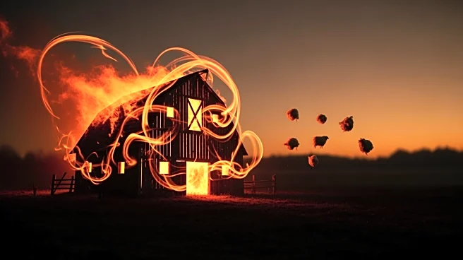 Fire Destroys Barn at Historic Washington County Farm, Sheep Feared Lost