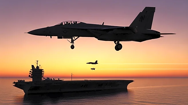 US Fighter Jet Shoots Down Iranian Drone Near Aircraft Carrier in Arabian Sea
