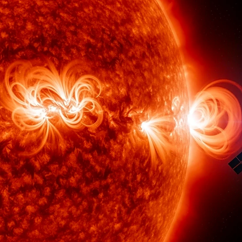 NASA Reports Four Strong Solar Flares, Potential Disruptions to Satellite Technology
