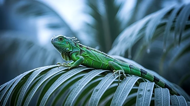 Frozen Iguanas Fall in Florida Cold Snap, Wildlife Officials Encourage Removal